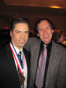 I had the wonderful privilege of attending Rudy Galindo's induction ceremony into the US Figure Skating Hall of Fame in 2013.