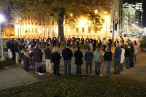 The 2012 Transgender Day of Remembrance held at the Old State Capitol Building in Raleigh