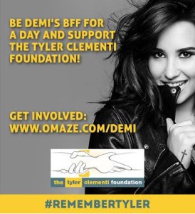 Current very exciting campaign / auction with the chance to meet superstar Demi Lovato