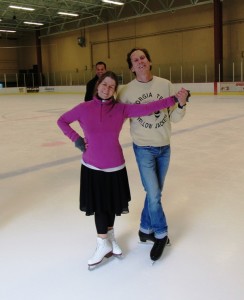 This year I once again attended the Dorothy Hamill Adult Figure Skating Camp, and my friend Cathy came over from England to attend with me!