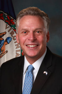 Virginia Governor Terry McAuliffe