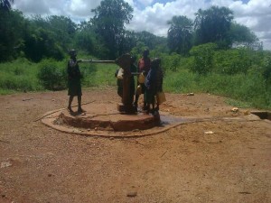 The existing water pump at the Matangini school is a little far from the KKCC site, so options are being considered.